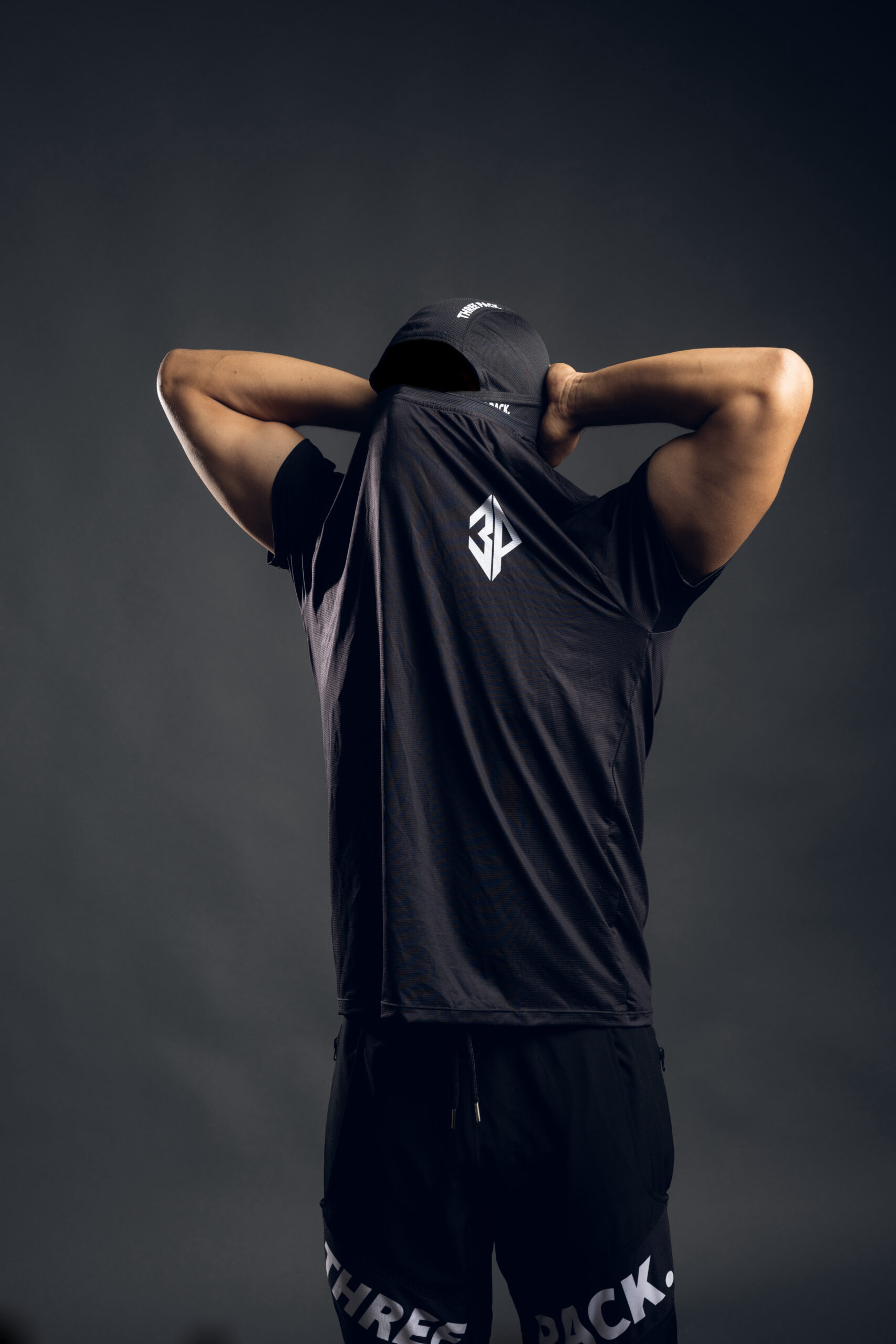 Camiseta Deportiva Negra Dryfit - Imagen 2