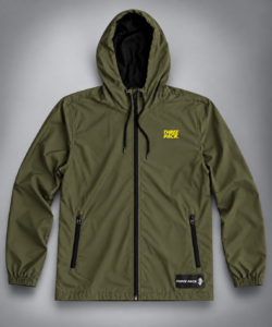 CHAMARRA SPORT GREEN / AMARILLO