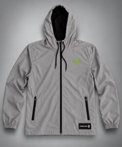 CHAMARRA SPORT GREY / VERDE